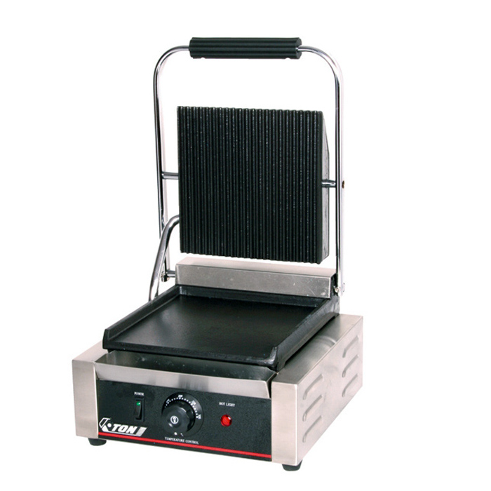 Electric contact grill (half grooved) CE